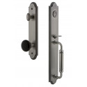 Grandeur Arc One-Piece Handleset w/ Coventry Knob