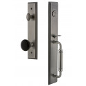 Grandeur Carre' One-Piece Handleset w/ Coventry Knob
