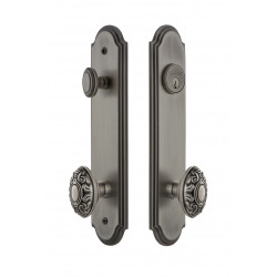 Grandeur Arc Tall Plate Complete Entry Set w/ Grande Victorian Knob