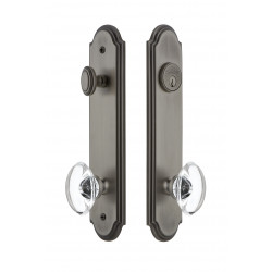 Grandeur Arc Tall Plate Complete Entry Set w/ Provence Knob