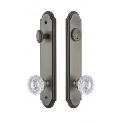 Grandeur Arc Tall Plate Complete Entry Set w/ Versailles Knob