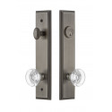 Grandeur Carre' Tall Plate Complete Entry Set w/ Bordeaux Knob