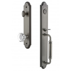 Grandeur Arc One-Piece Handleset w/ Chambord Knob