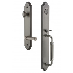 Grandeur Arc One-Piece Handleset w/ Georgetown Lever