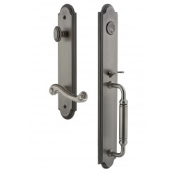 Grandeur Arc One-Piece Handleset w/ Newport Lever