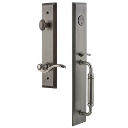Grandeur Fifth Avenue One-Piece Handleset w/ Bellagio Lever