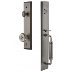 Grandeur Fifth Avenue One-Piece Handleset w/ Bouton Knob