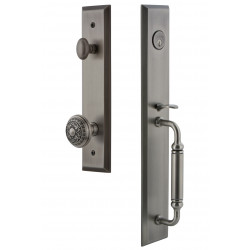 Grandeur Fifth Avenue One-Piece Handleset w/ Windsor Knob