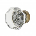Nostalgic Warehouse CKB_WAL Waldorf Crystal 1 3/8" Cabinet Knob