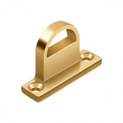 Deltana FPGHDB Offset Heavy Duty Strike for HD Bolt, Solid Brass
