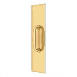 Deltana PPH55 Push Plate 3-1/2"x 15" w/ Handle 5-1/2"