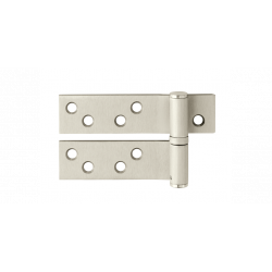 McKinney 854 Reinforcing Pivot Hinge, Dull Nickel Plated