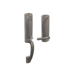 Schlage FCT GRW Greenwich Custom 3/4 Trim Handleset