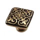 Vicenza K1301 Fluer de Lis French Square Knob