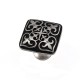 Vicenza K1301 Fluer de Lis French Square Knob