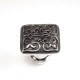 Vicenza K1301 Fluer de Lis French Square Knob
