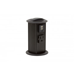 Mockett PCS6/USB Power Pylons, 1 Power, 1 Dual USB Charger