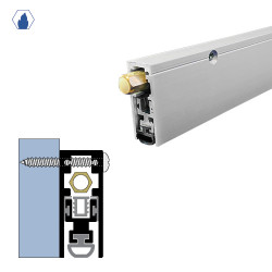 Legacy Manufacturing 7153 Surface Automatic Door Bottom (11/16" by 1-13/16")