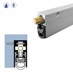 Legacy Manufacturing 7863 Semi-Mortised Automatic Door Bottom (29/32" by 1-15/16")