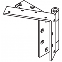 Mckinney TA5394 Heavy Weight Beveled Edge Non-Ferrous Bearing 4" Door Leg Hinge Set, 5" x 4 1/2", Stainless Steel