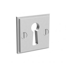 Merit 43369 Warrington Collection Bit Key Escutcheon - 1.25" Square