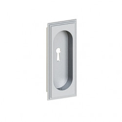 Merit 1780/1780A-BKE Bit Key Flush Pull w/ Concealed Holes