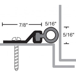 NGP 161N Neoprene Dense Bulb Seal
