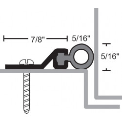 NGP 161V Aluminum Vinyl Perimeter Seal