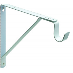 Pamex DD06-33WC Heavy Duty Fixed Shelf & Rod Support Bracket