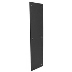 Burns Manufacturing 90 Series .125 Plastic Laminate & Clear Push Plate