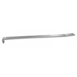 Burns Manufacturing 416 Push Bar - Less Base Pad