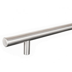 Trimco AP400 Series Standard Ladder Pull, 1-1/2" Diameter, Straight Standoff