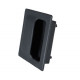Trimco 1111C.BPVC Flush Pull, 6” x 6” ADA, PVC Coating