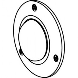Trimco 1277 Wall Bumper, Large, Cast, Rubber Only