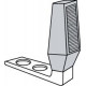 Trimco 1291 Floor Stop, 2-1/2" High, Steel Finish