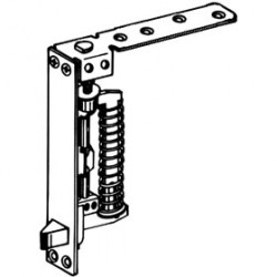 Trimco 3815L Automatic Flush Bolt, Wood Door