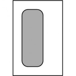 Trimco 7060/61 FOCAL Flush Pull