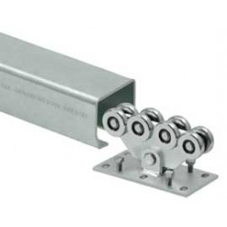 DuraGate CGS Medium Galvanized Steel Carriage & Track, Opening Range 26.4 ft