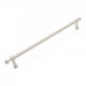 RKI PH 4623 18" c/c Plain Appliance Pull with Decorative Ends