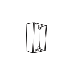 Cal-Royal 8641-SM Surface Mount Box, Single Gang, For 8600 Series