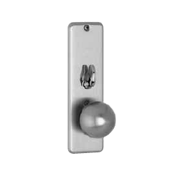 Marks USA 7/9CL Grade 2 Mortise Lockset w/ Knob & Classic Plate Design, Satin Stainless Steel Finish