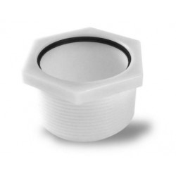 QM Drain 83.ADAPT.2OUT Adaptor/Threaded Nipple w/gasket for 2" Outlet