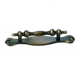 Laurey 79405 3" Classic Traditions Pull - Antique Brass