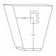 American imaginations AI-117 Modern Plywood-Melamine Vanity Base Only In Wenge