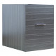 American Imaginations AI-146 Plywood-Melamine Rectangle Vanity Set In Dawn Grey