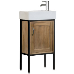 Design Element DEC4019 Bristol 18.5" Single Sink Vanity in Natural