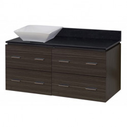 American Imaginations AI-147 Xena Quartz Plywood-Melamine Vanity Set In Dawn Grey