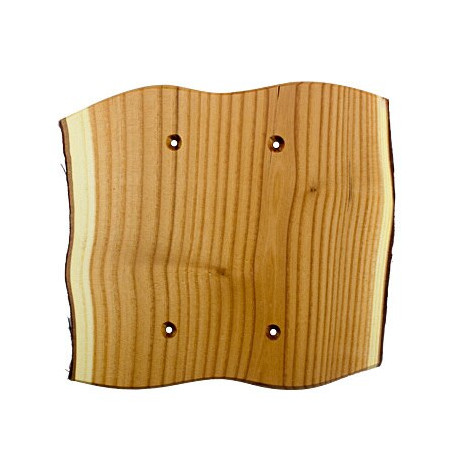 Sierra 6827 Rustic - 2 Blank Switch Plate