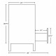 American Imaginations AI-1778 Plywood-Veneer Vanity Set In White