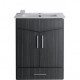 American Imaginations AI-1813 Plywood-Melamine Vanity Set In Dawn Grey